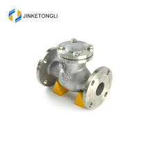 JKTLPC080 low pressure stainless steel flanged simple check valve